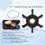 Impeller and O‑Ring Kit for  M18 Transfer Pump, Replacement for 49‑16‑2771, with Lubricant 6