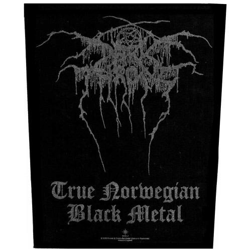 Darkthrone True Norwegian Black Metal Patch