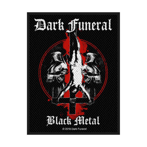 Dark Funeral Black Metal Woven Patch