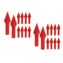 20Pièces Pointes Silicone Pour Tir À L’arc