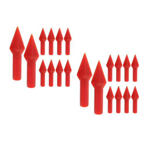 20Pièces Pointes Silicone Pour Tir À L’arc