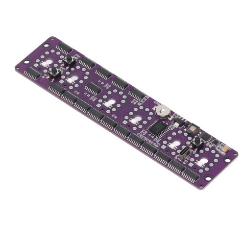 Nixie Clock Circuit Board Accurate Timing Back Color Setting 5V 2A Digital Tube Clock Module Vintage Design 1