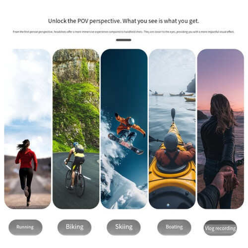 Headband for Osmo  Adjustable  Strap Secure Hands-Free Mount to Capture Every Exciting Moment 1