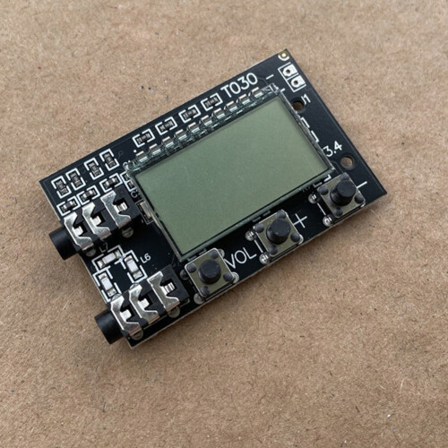 FM Stereo Transmitter Board Digital LCD 2 Channel Wireless Audio Module 76M-108M [This is Not A Radio] 2