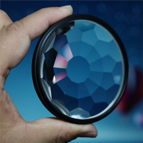 Kaleidoscope Special Effects Camera Filter 58mm Prism Segmentation Repeat Image Photography Lens Accessories 1