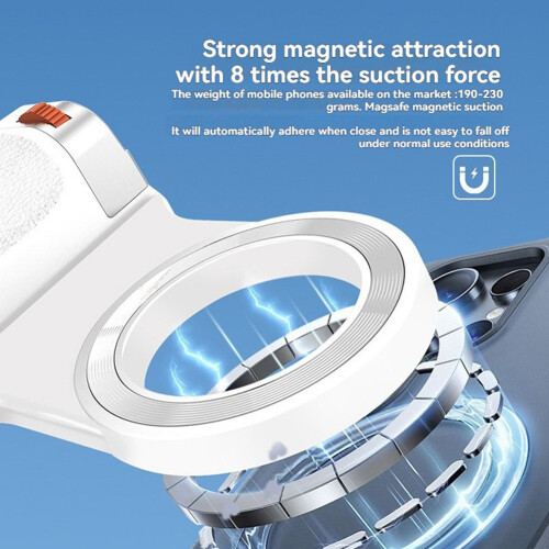 2026 Phone Camera Magnetic Grip Assistant Shutter Grip  Remote Control Photography Stabilizer 2