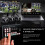 Live Streaming Video Mixer,4  4 Channel Input/2 Output Video Switcher, Support 1080P,HDCP 1.4, Audio Mixer B US Plug 5