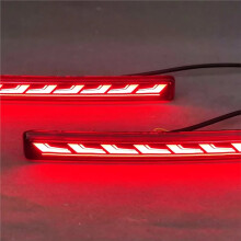 Rear Bumper Lights Assembly Brake Turn Signal Lights for 3 LR3 / 4 LR4 2010-2016