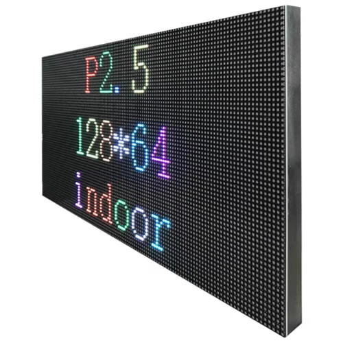 P2.5 Indoor High Resolution Full Color 320x160mm LED Matrix Display Module 128x64 Pixel RGB Screen Display Panel 2
