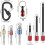 1/4 Inch Hex Shank Bit Holder Cool Gadget Set, Screwdriver Bits Holder Keychain, 3 PCS Impact Grade Socket Adapter 4