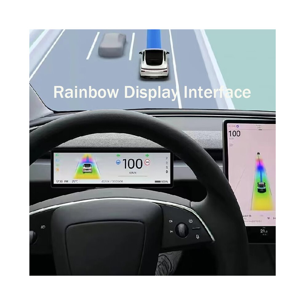8.8" Wireless Carplay Dashboard Screen For Model Y Support Wireless Carplay, Gps Navigation, Touch Display 6032112113914