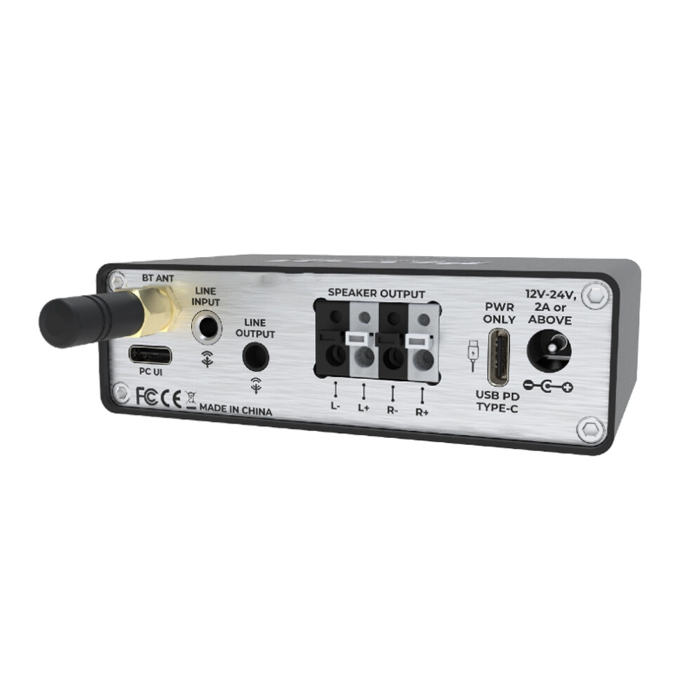 2X50w Tpa3116 5.3D Desktop Amplifier With High And Low Frequency Adjustment, For Dsp Tuning, Blv-D1 Black 4712265621314