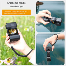 For Thumb Sports Camera Convert to DSLR Handle Magnetic Suction Quick Release Bracket with Wrist Strap
