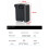 For   Thumb Sports Camera Convert to DSLR Handle Magnetic Suction Quick Release Bracket with Wrist Strap 9