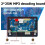 DC12-15V  Amplifier Board 2x25W Car MP3 Decoder Board, Audio Amplifier Module with Microphone Interface 3
