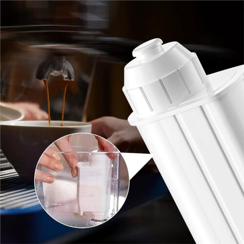 For  TZ70033A   Water Filter for Bean to Cup Espresso Machines, Value Pack, White 1