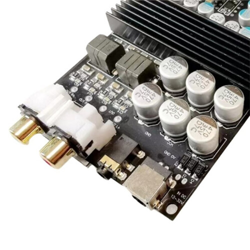 TPA3221 Power Amplifier Board 120W+120W 12V-32V Stereo Module with Preamplifier  Tone Control Module 2