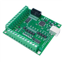 MACH3 CNC USB 100Khz Breakout Board 4 Axis Interface Driver Motion Controller, CNC Motion Control Card for Stepper Motor