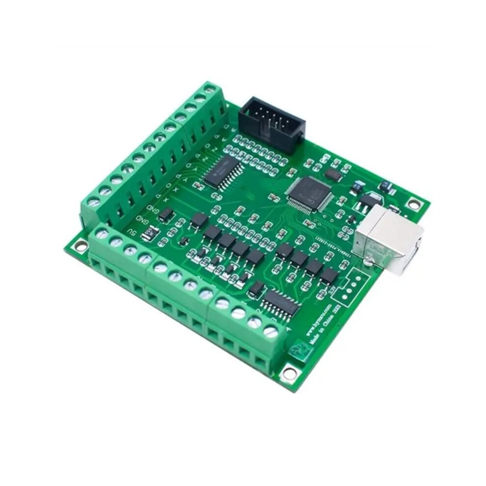 Mach3 Cnc Usb 100Khz Breakout Board 4 Axis Interface Driver Motion Controller, Cnc Motion Control Card For Stepper Motor 6033360403789