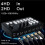 Live Streaming Video Mixer,4  4 Channel Input/2 Output Video Switcher, Support 1080P,HDCP 1.4, Audio Mixer A EU Plug 4