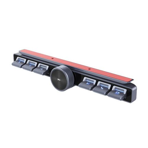 Steering Wheel Controller Wirelss Control Button 7 Keys Intelligent Party Control Adjust Volume LED Button 1