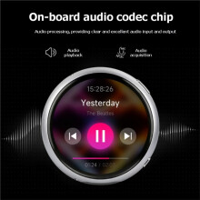 ESP32-S3 Entwicklungsboard mit 1,75 Zoll AMOLED-Display, Rundem Touchscreen und Lithium-Akku für XiaoZhi AI