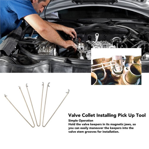 Valve Collet Installer Remover Tool Set 3Pcs Precised Tools for Efficient Valve Keeper Handling 2