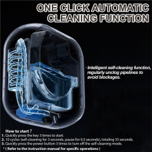 Automatische Zeepdispenser voor Wandmontage met Grote Capaciteit, Contactloze Oplaadsensor en LED-Indicator voor Intelligente Reiniging.
