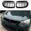 Car Front Kidney Grill Front Hood Grill Single  Vertical Grille for  3 Series E90 E91 2005-2008 2