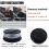 LED Emergency Beacon Strobe Light with Car Ceiling Light,Suction Cup Magnetic Base,12-24V,Brilliantly Bright and Compact 8
