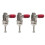 Toggle Clamp Set,100kg Capacity,Push Pull Action Galvanized Iron Hand Tool, for Woodworking Welding Electronic Assembly 2