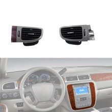 1Pair Dash Air Conditioner Vent Grille Assy for Yukon Escalade Tahoe Suburban 07-14 Air Outlet