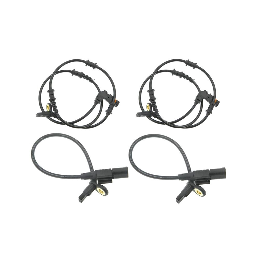 4Pcs New Abs Wheel Speed Sensor 1645400917 1645400717 For W164 W251 Gl320 Gl350 Gl450 Gl550 Ml320 Ml350 4713427127361