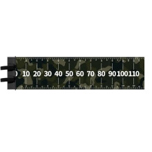 Wasserdichtes PVC-Angelmaßband, Faltbar, Doppelseitig, 30 cm, für Boote, Kajaks und Marine
