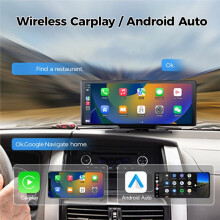 Car 10.26Inch Navigation Display Wireless Carplay Android Auto MP5 Player 4K Driving Recorder Portable Screen