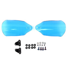 Protetores de Mão para Motocicleta Touring Road Glide Electra Glide Road King 2020, Na Cor Azul.
