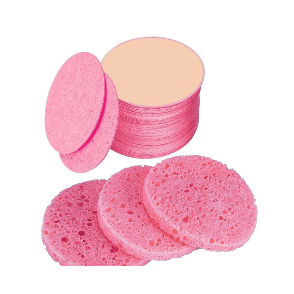 60Pcs Count Compressed Facial Sponges For Daily Facial Cleansing And Exfoliating, For Makeup Remover, Disposable Sponge 6033486993911