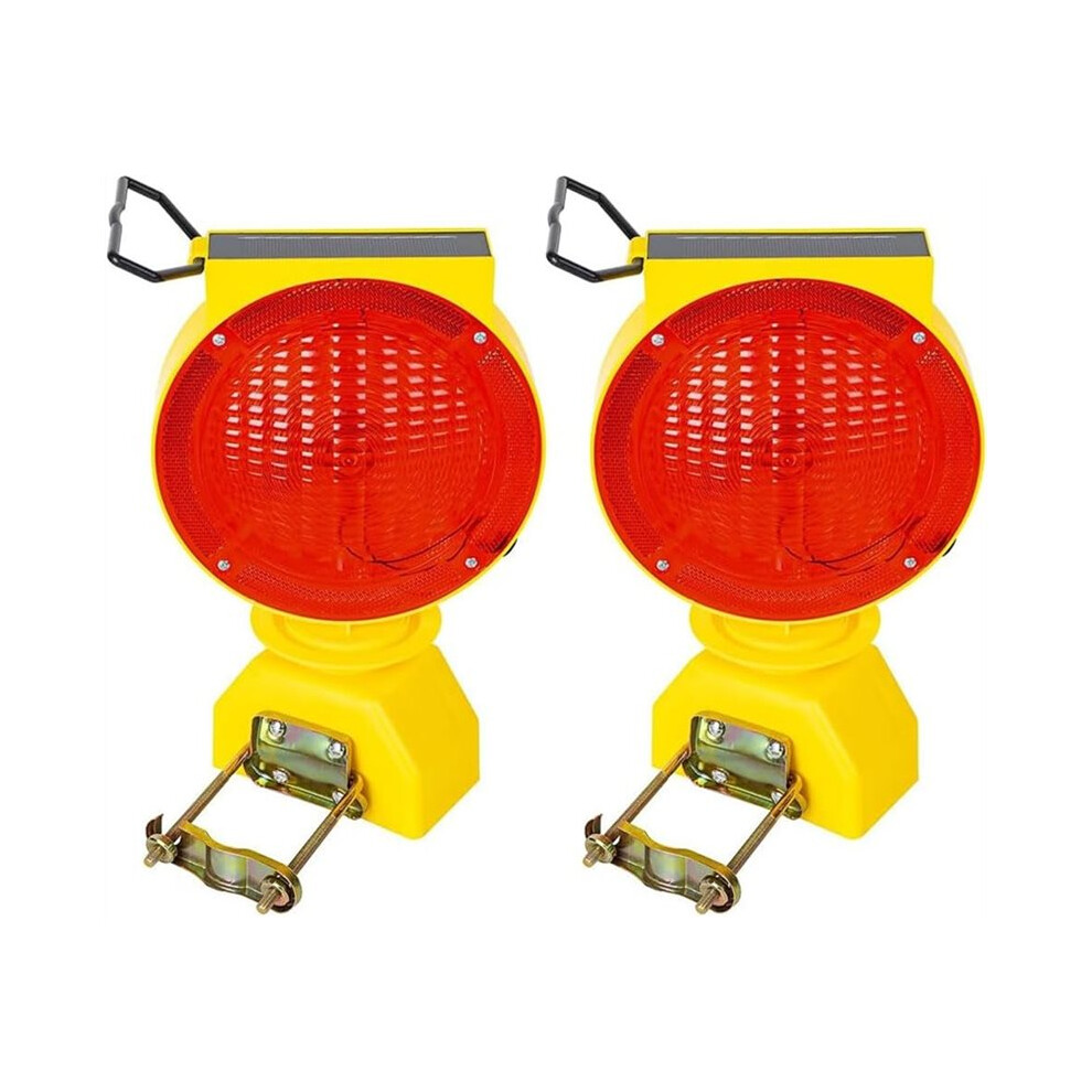 Solar Industrial Warning Lights,Waterproof Rechargeable Safety Warning Lights,For Road Construction And Emergency 4713940363505