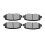 4pcs Front Rear Brake Pads Brakes for 2007-2011  Nitro 2008-2012 for  Liberty 07-17   2018 Front 1