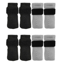8 Stuks Kattenklauwbeschermers, Schoenen, Laarsjes voor Katten, Wanten Om Krabben Te Voorkomen, Sokken, Verstelbaar, Ademend Mesh Puppy