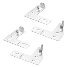4Pack Dishwasher Installation Bracket,Dishwasher Mounting Bracket with Screws for Replaces 170664 BSH170664
