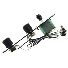 Previewed Plate 3-Way for Tele Telecaster with 6 Saddle Tele Bridge Tailpiece Tele TL Guitar Bridge
