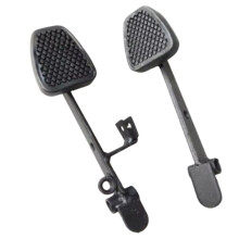 Non-Slip Foot Throttle Accelerator Throttle Speed Control Pedal and Foot Brake Pedal Fit for ATV Quad Bike Go Kart
