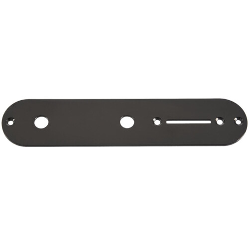 1 Pcs 32MM Width Control Plate & 1 Set Vintage Style 6 Strings Saddle Top Loader Bridge 2