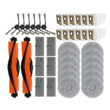For  Mijia M40 Replacement Main Side Brush HEPA Filter Mop Pads Dust Bag Spare Parts Accessories