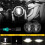 7" LED Motorcycle Headlight with DRL for  Davidsion     JK Chevy 5