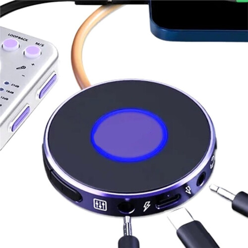 Live Dock A10 Audio Adapter with USB-C Music Recording Portable Audio Interface for PC Computer Android Phones 2