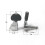 1 Set Pickguard /Cavity / Covers/Bracket/Screws with 6Pcs Guitar String Tuning Key Pegs/Machine  Knobs 9