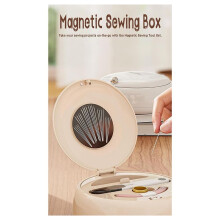 Portable Needle and Thread Storage Magnetic Home Sewing Kit for Mending Clothes, Handicraft Tools Dormitory Organizer