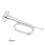 Trumpet Musical Instrument Small Brass Bugle for Orchestra Beginners Silver 6